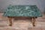 Gold Wrought Iron Coffee Table with Scrollwork Decor and Marble Top, 20th Century Work For Sale - Image 8 of 8