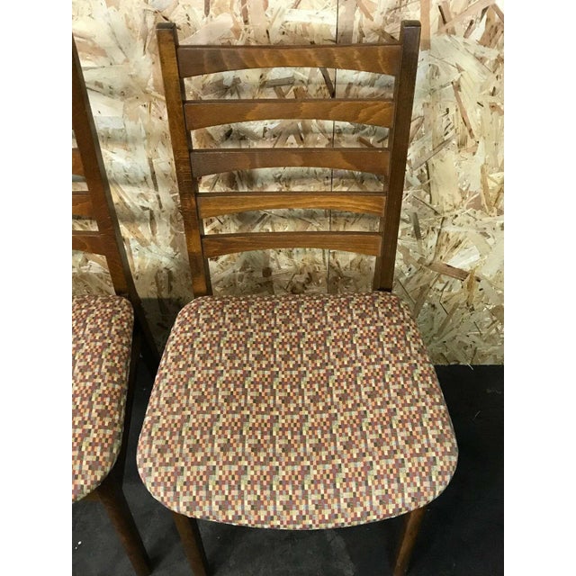 Wood Dining Chairs, 1960s, Set of 5 For Sale - Image 7 of 13