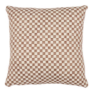 Schumacher Elkhart Pillow 20" in Brown For Sale