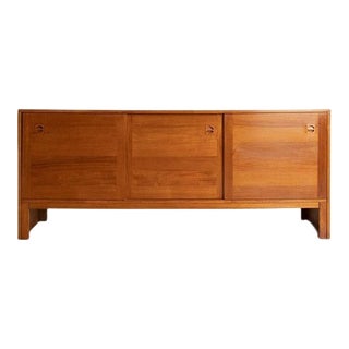 1960s Danish Modern Teak Credenza For Sale