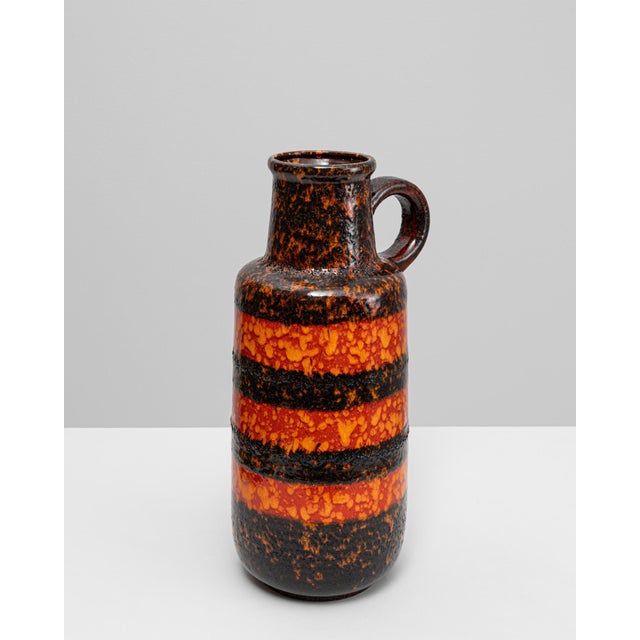 20th Century German 'W. Germany' Ceramic Vase For Sale - Image 18 of 18