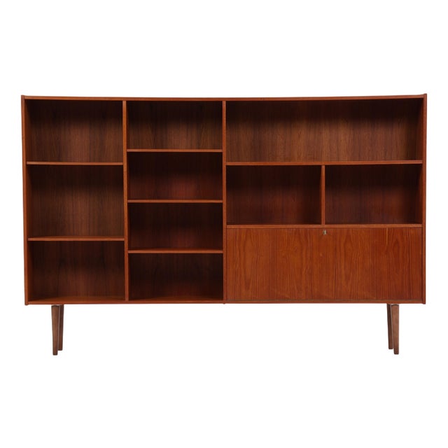 Mid-Century Teak Shelf, 1960s For Sale
