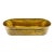 Vintage Mid Century Large Oval Brass Jardinière Trough Planter For Sale