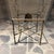 1950s Faux Bamboo Brass Square Side Table Arturo Pani For Sale - Image 10 of 10