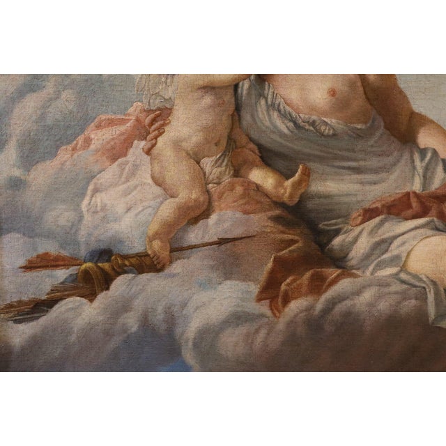 Noël Hallé, Venus and Cupid, 1760, Oil on Canvas For Sale - Image 12 of 16