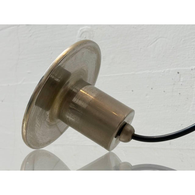 Vintage Glass Pendant Lights with Cubic Opal Glass, 1940s For Sale - Image 16 of 18