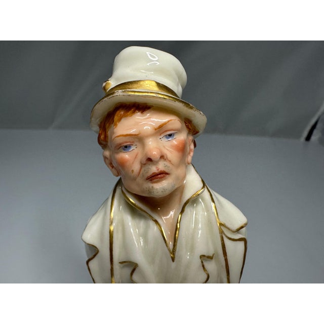 Antique Royal Worcester Figurine, Paddy the Irishman by James Hadley (1837â1903) for your consideration. The figurine...