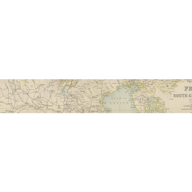 19th Century Antique Map of Prussia and the South German States from Blacks General Atlas, 1870 For Sale - Image 5 of 12