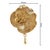 14kyg 1960's Art Nouveau Revival Enameled and Diamond Pin/ Pendant For Sale - Image 4 of 5