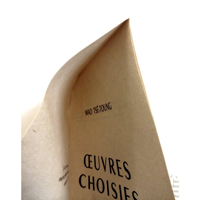 Paper Chairman Mao Tse Tung Collectible - 3 Volume Set For Sale - Image 7 of 10