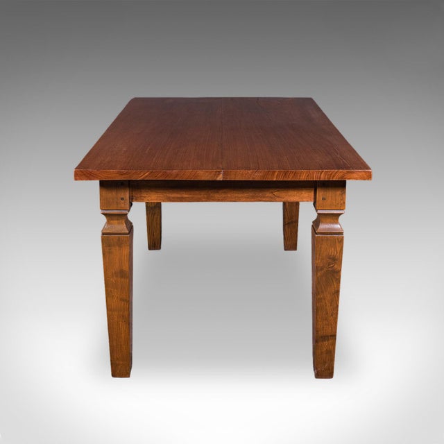 Traditional Antique Kitchen Diner Table, English, Walnut, Four Seat Dining, Edwardian, 1910 For Sale - Image 3 of 11