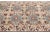 Vintage Turkish Kars Peach Wool Rug Handmade With Floral Pattern For Sale In New York - Image 6 of 9