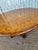 1960s Round BurlWood Dining Table For Sale - Image 4 of 4