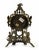 Vintage clock is an original object realized in the early 20th century. Original brass and glass. Made in Germany....