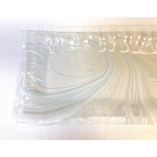 1960s 1960s Sydenstricker Art Fused Glass Plate For Sale - Image 5 of 7