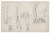 Brissot de Warville, In The Countryside, 19th Century, Pencil For Sale