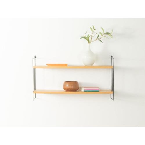 1960s wall shelf, whb made in germany, manufacturer: whb width: 73 cm height: 40 cm depth: 21 cm shelves w 70 cm, h 2 cm,...