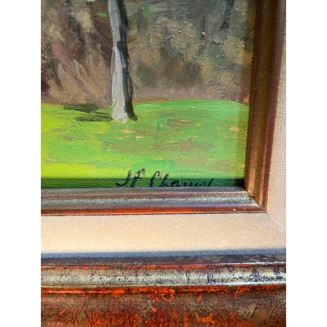 Artwork sold with frame (62 x 54 cm) Jean Ferdinand Chomel (1902–1979) was a Swiss painter, sculptor, and ceramist known...