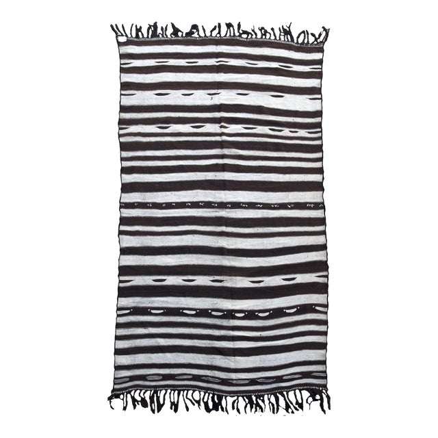 Berber Kilim Wool Rug For Sale