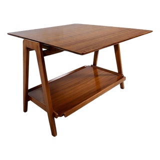 Mid-Century Walnut Drinks Trolley from Remploy For Sale