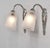 Lorrain Daum & Hudry Pair of French Art Deco Floral Glass Wall Sconces - 1930s For Sale - Image 6 of 16