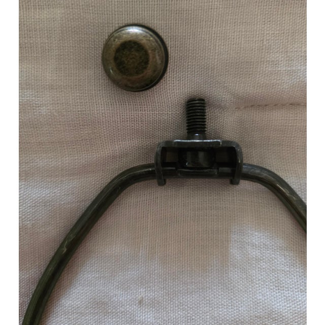 Vintage French Mid Century Brown Stoneware Studio Pottery Lamp C. 1960s For Sale - Image 15 of 16
