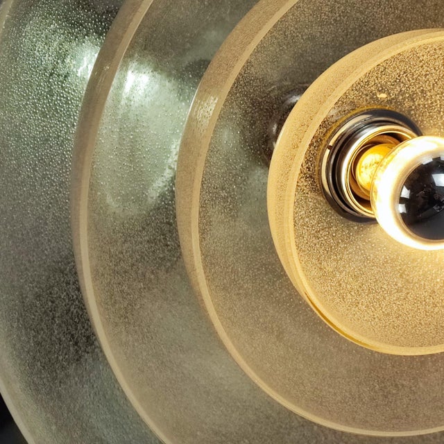 LT 338 Glass Pendant Lamp by Carlo Nason for AV Mazzega, 1960s For Sale - Image 10 of 15