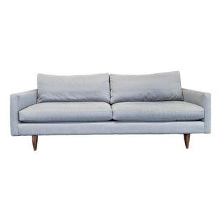 Room & Board Jasper 3-Seat Modern Gray Sofa For Sale