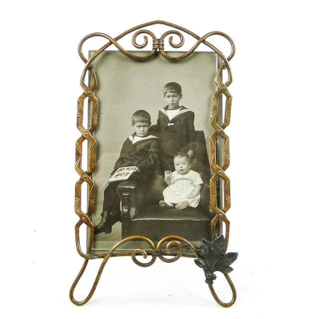 Art Nouveau Frame, Belgium, 1900s For Sale - Image 12 of 12
