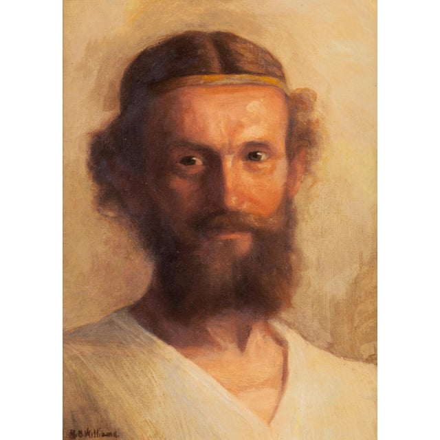 Signed lower left 'H. R. Williams' for Homer Ross Williams (American, and painted circa 1925. A psychologically...