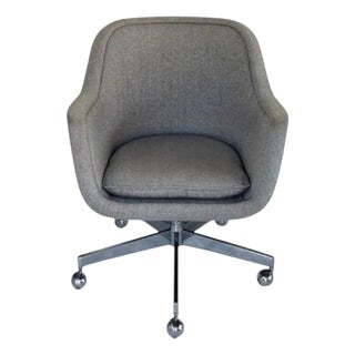 Ward Bennett for Brickel Associates Bumper Swivel Desk Chair, 3 Available For Sale