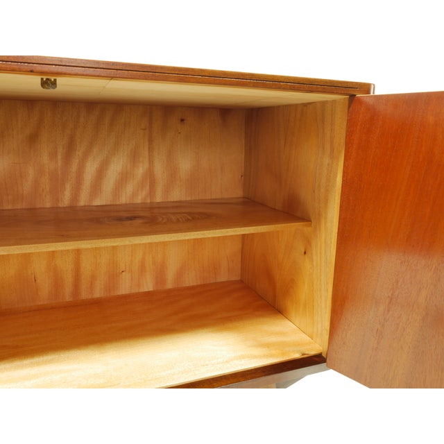 Mid-Century Sideboard in Beech and Spruce, Germany, 1960s For Sale - Image 12 of 14