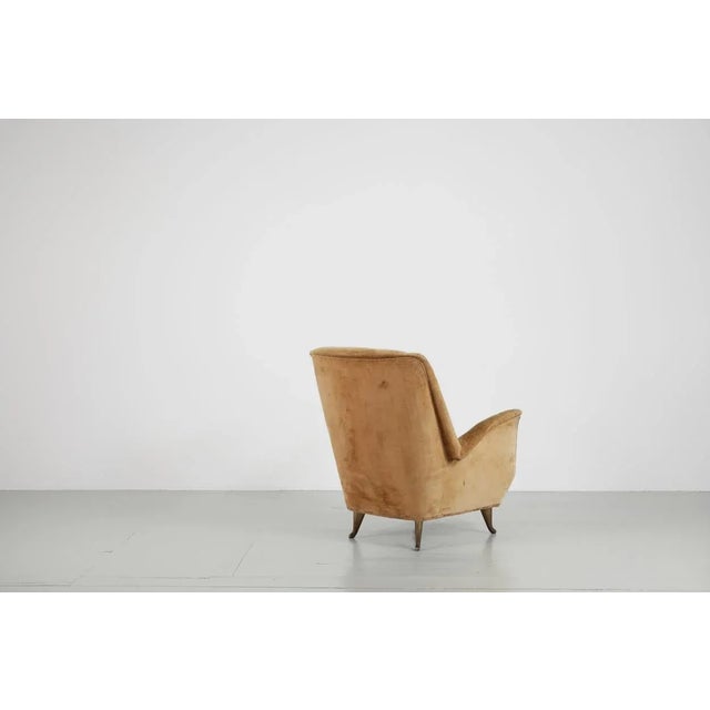 1950s Set of Wing Chairs from ISA Bergamo, 1950s For Sale - Image 5 of 18