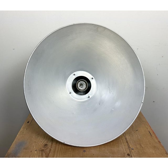 Large Industrial Aluminium Pendant Light from Elektrosvit, 1960s For Sale - Image 18 of 18