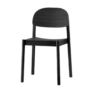 Black Oval Citizen Chair by etc.etc. for Emko