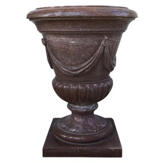 20th Century Marble Urn Form Base For Sale