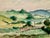 DESCRIPTION: Original watercolor on paper by Henry Emil Salloch, also known as Heinz Emil Salloch, the German-born...