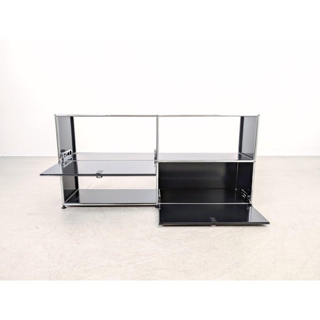 Sideboard in Black from USM Haller For Sale - Image 6 of 10