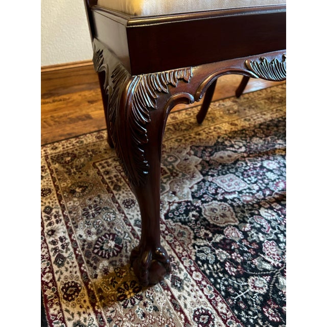 2010s (6) Maitland-Smith Philadelphia Upholstered Dining Chair For Sale - Image 5 of 8