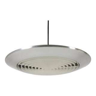 1965 Jo Hammerborg “Diskos” Aluminum Pendant for Fog & Mørup For Sale