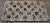 1920s Tan Beige Symmetrical Floral Folk Art Antique American Hooked Rug For Sale - Image 4 of 11