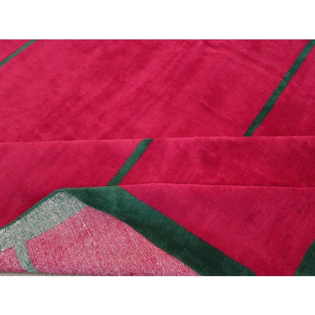 Galerie Shabab Collection Mid-20th Century Turkish Anatolian Minimalistic Carpet For Sale - Image 9 of 10