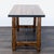 Pottery Barn Pottery Barn Rustic Plank Wood Writing Desk With Metal Accents For Sale - Image 4 of 9