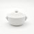 Late 20th Century French Apilco White Porcelain Individual Covered Casseroles, Pair For Sale - Image 12 of 17
