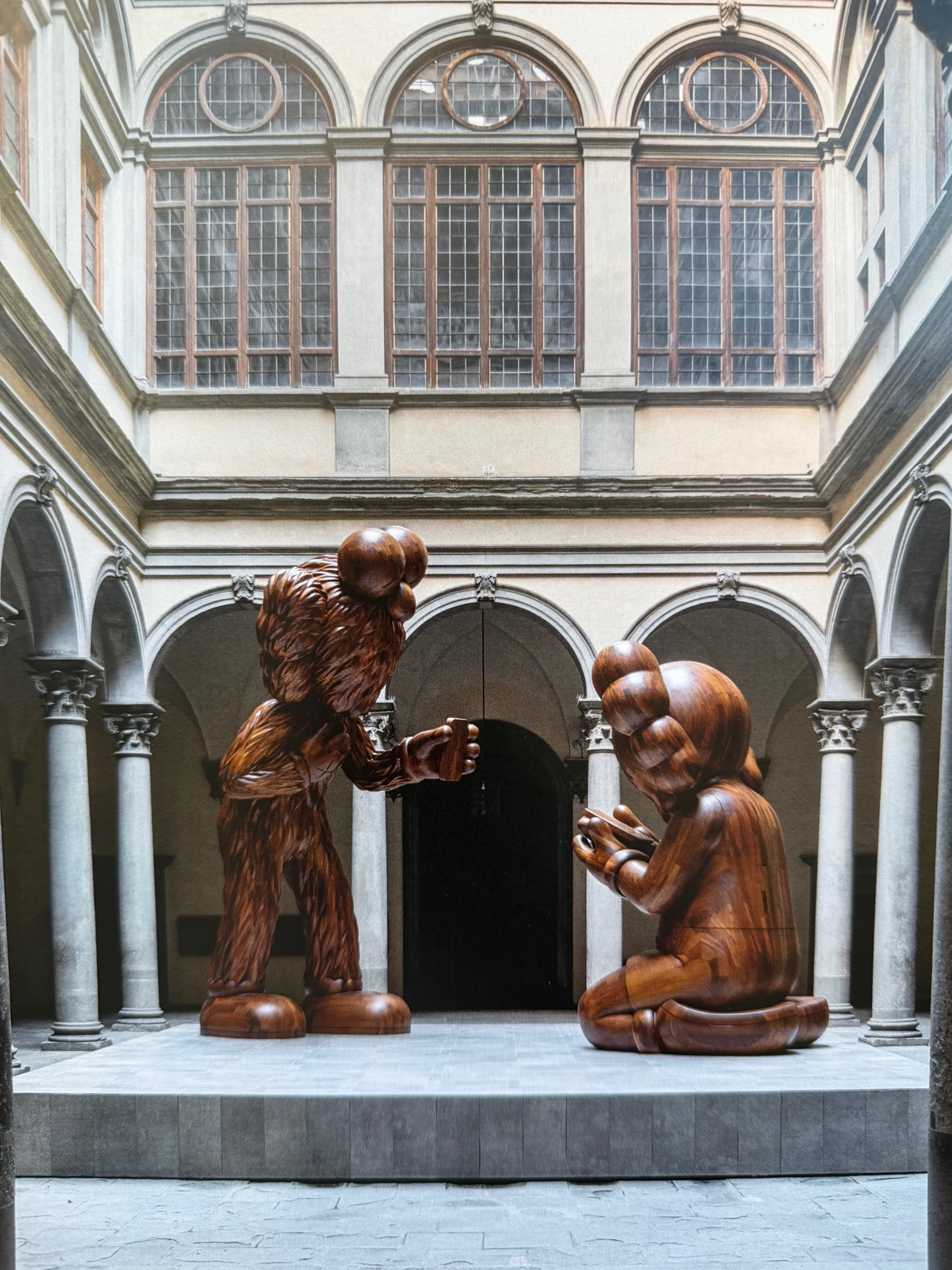 Kaws the Message, Exhibition Museum Poster, Photo Ela Bialkowska