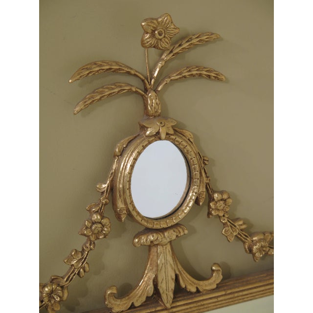 Traditional Friedman Brothers Gold Frame Beveled Mirror For Sale - Image 3 of 10