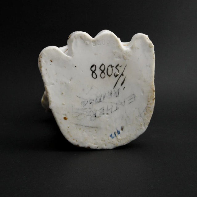 Ceramic Vintage Bisque of French Renaissance Era Pic Axe Figurine For Sale - Image 7 of 7