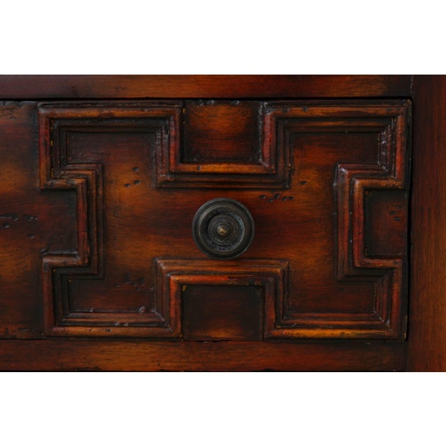 Continental Style 4 Drawer Occasional Chest For Sale - Image 12 of 17