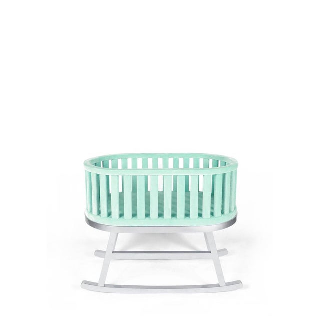 Prince Santi Rocking Cradle by Royal Stranger For Sale - Image 9 of 18