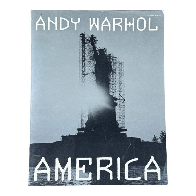 Andy Warhol America First Edition 1985 Photography Book For Sale